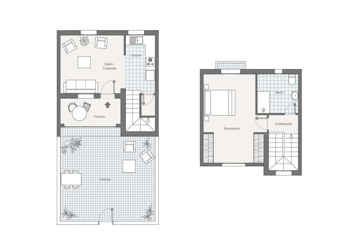 Charmant duplex prêt à être habité, complexe Pueblo Andaluz